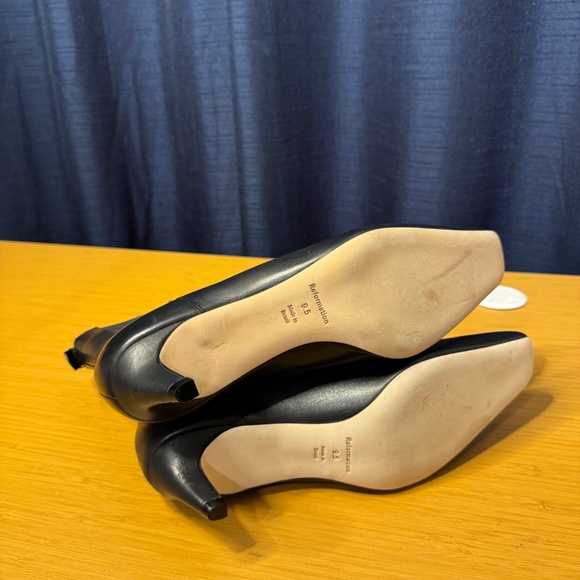 REFORMATION Roberta Snip-Toe Kitten-Heel Boots - Picture 7 of 7